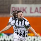 Xherdan Shaqiri a brillé de mille feux samedi en signant un "hattrick" KEYSTONE/SAMUEL GOLAY